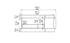 Ecosmart Fire Flex 60PN.BXR Peninsula Fireplace Insert - Black Finish / Black Burner - ESF.FX.60PN.BXR.B